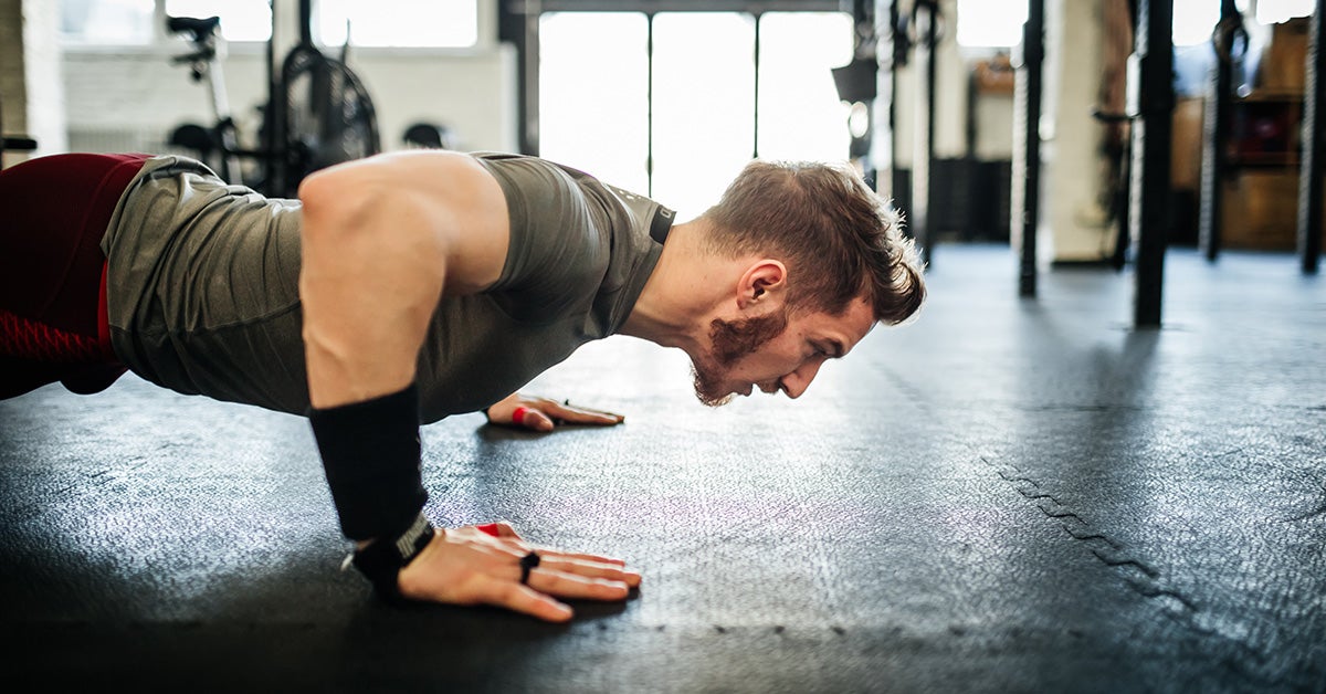 push up routine to build muscle