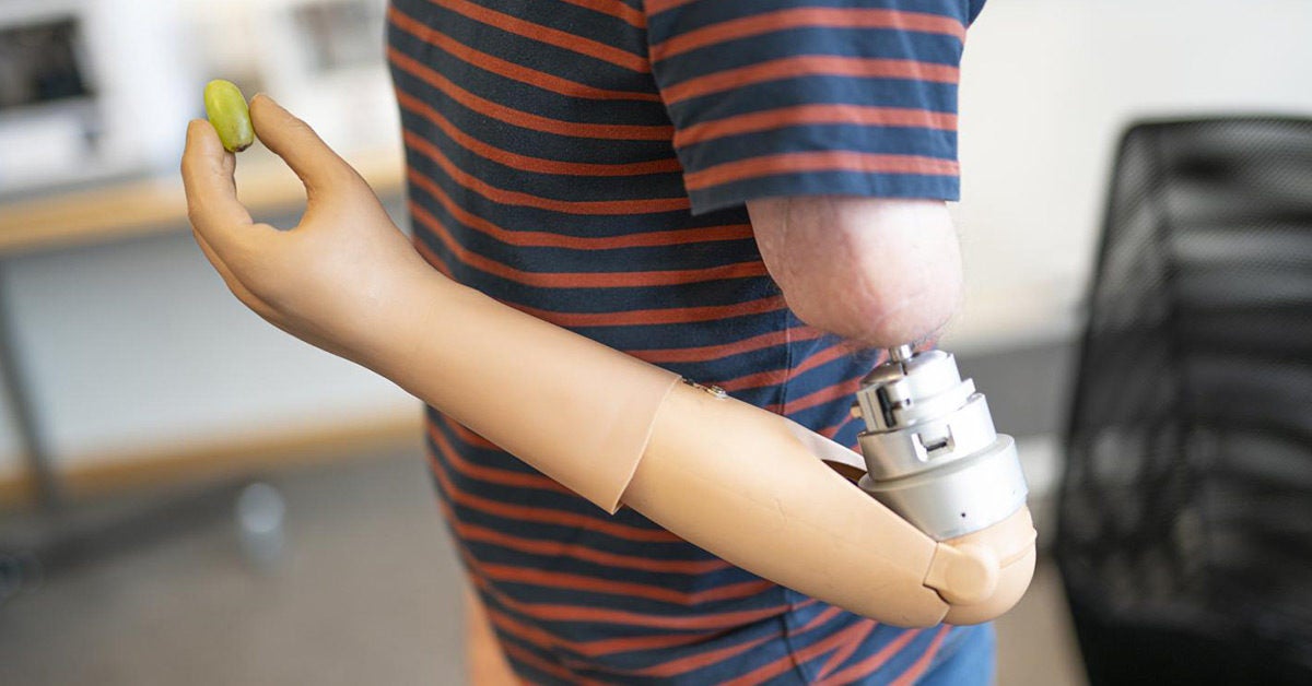 The Future Of Prosthetics Might Be In This Mind-Controlled Bionic Arm