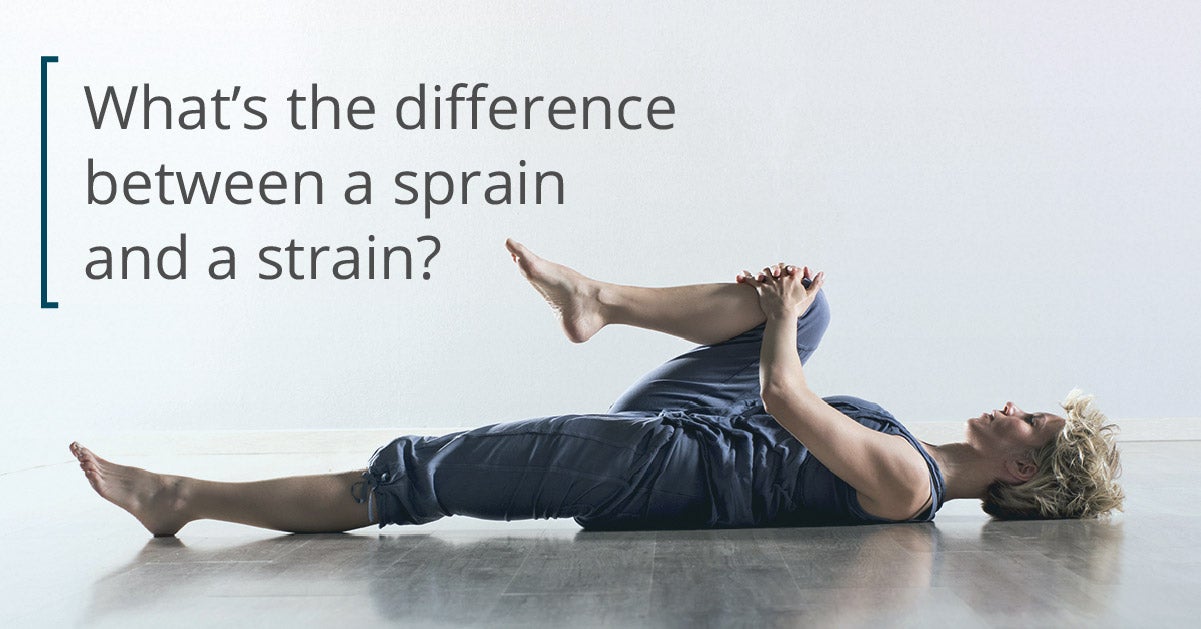 Sprain vs. Strain What’s the Difference?