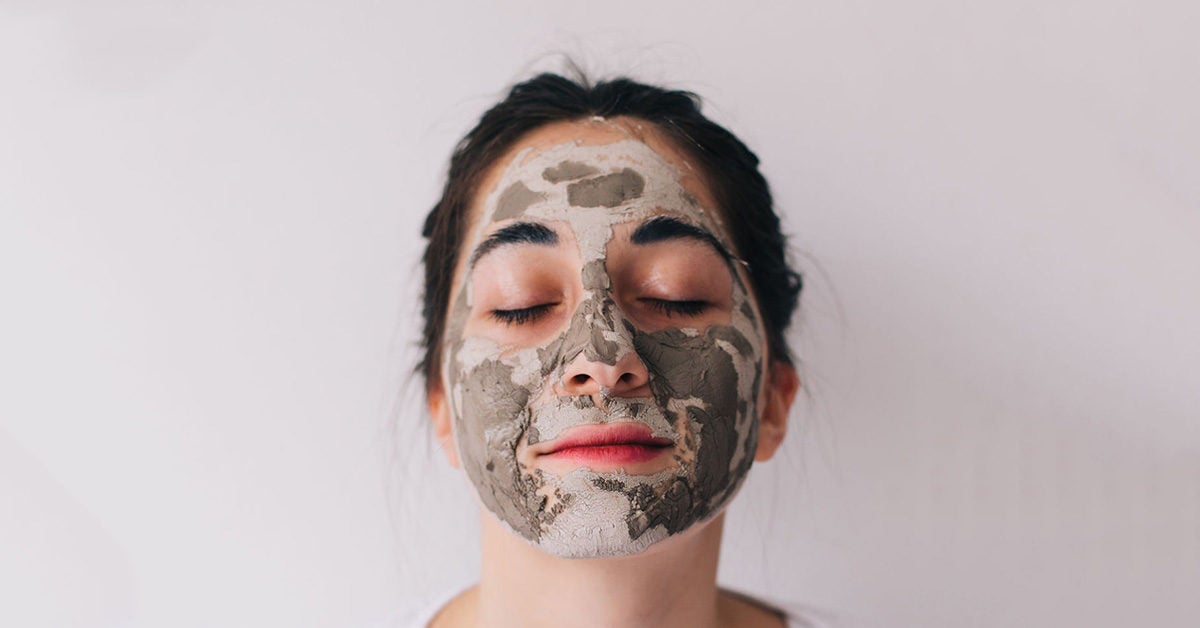 applying face mask