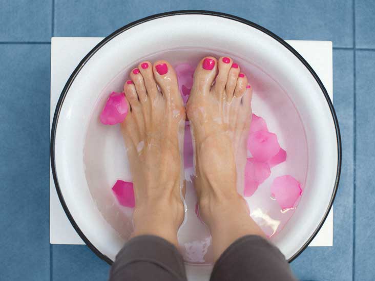 foot soak to remove hard skin