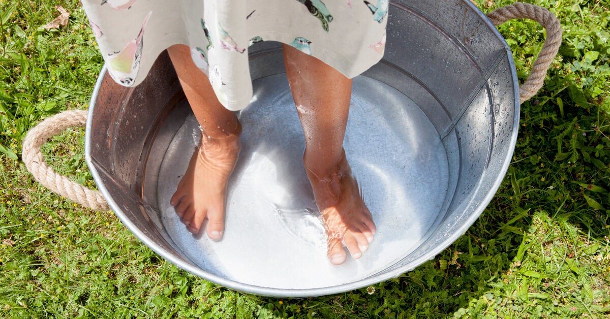 dry feet soak