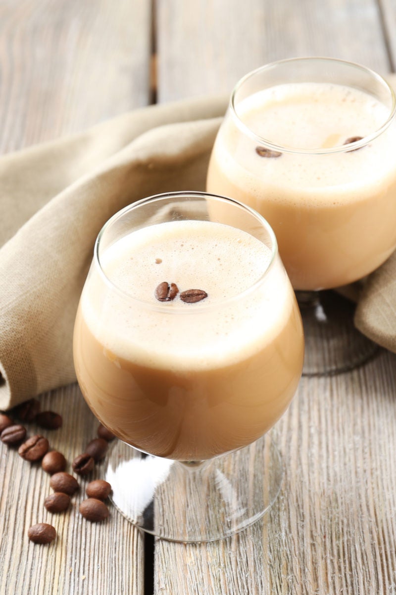 Spiked Coconut Coffee Cocktail