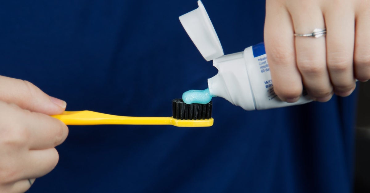 How Much Toothpaste Should You Be Using?