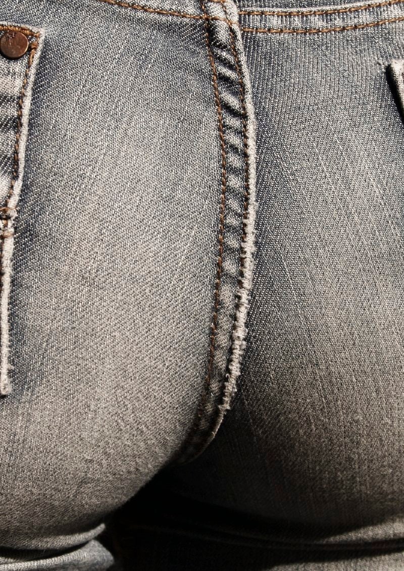 Fart jeans face Women Farting
