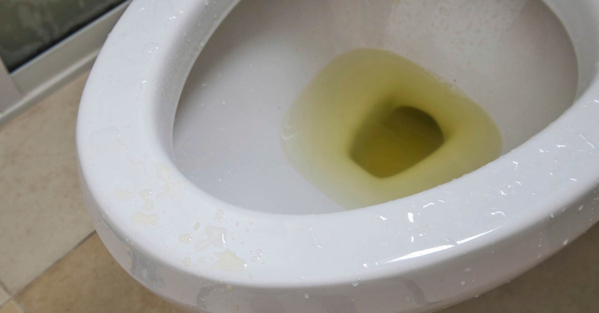 What The Color Of Your Pee Means