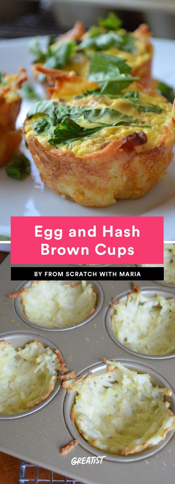 Egg and Hash Brown Cups