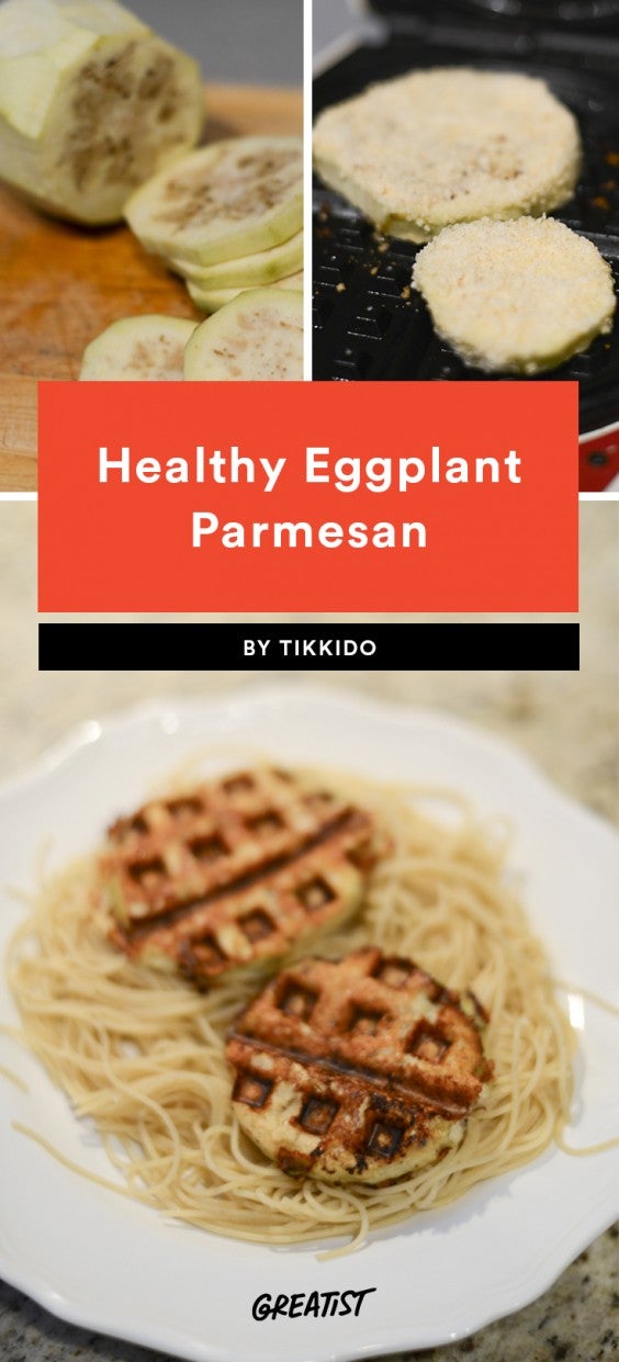 Healthy Eggplant Parmesan