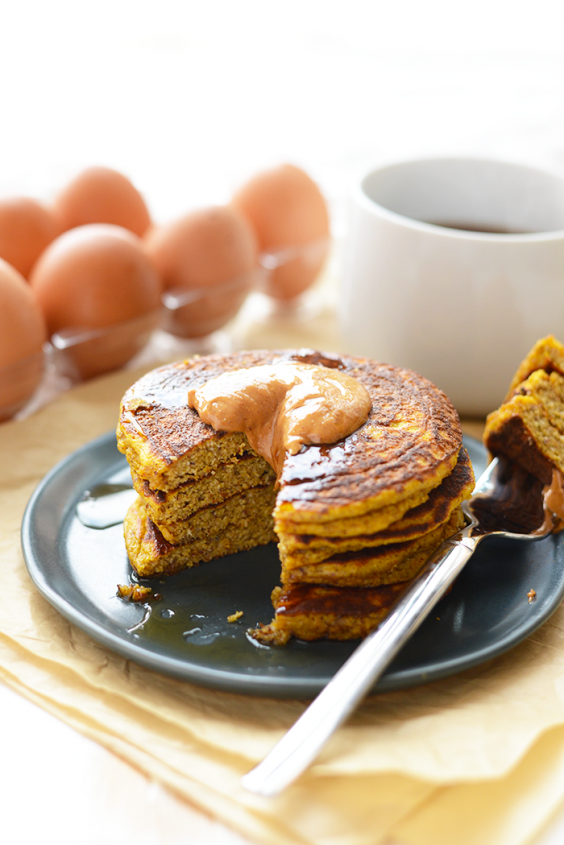10. Paleo Pumpkin Pancakes
