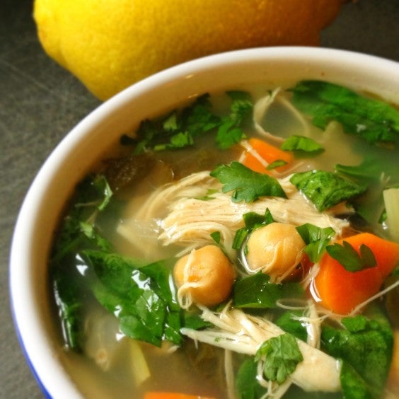 Greens Recipe: Lemony Chicken Soup With Greens
