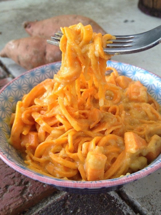 Sweet Potato Mac and Cheese