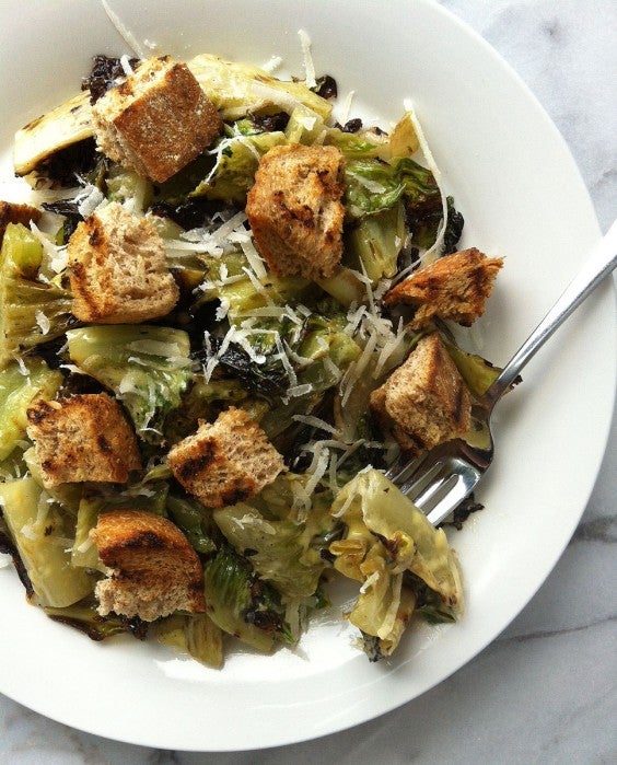 grilled romaine