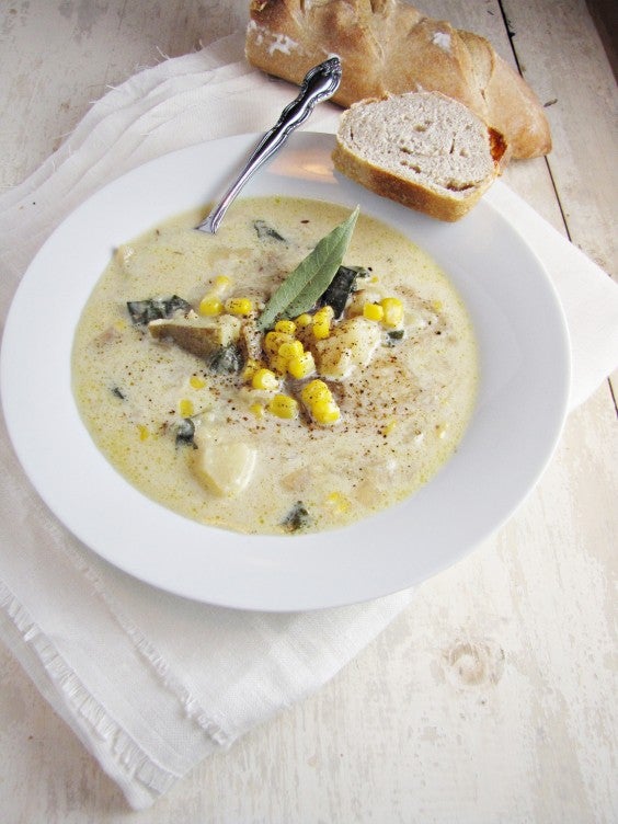 One Pot Meals: Corn and Potato Chowder