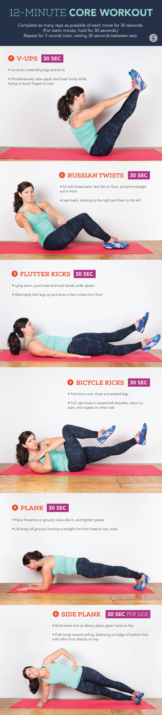 Bodyweight Core Workout Upper Abs Lower Abs Obliques And More