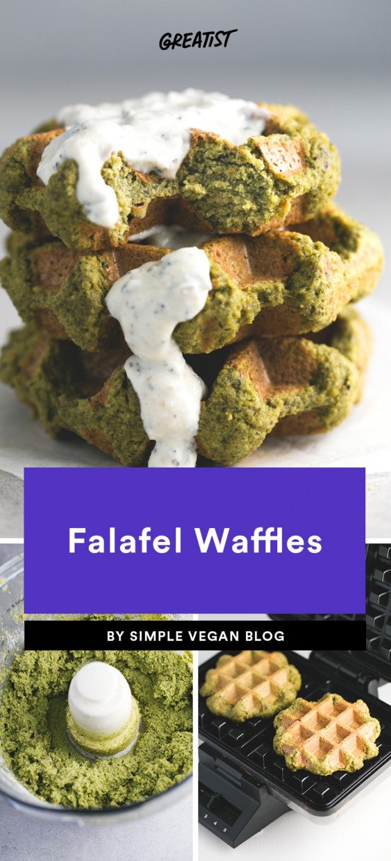 Falafel Waffles