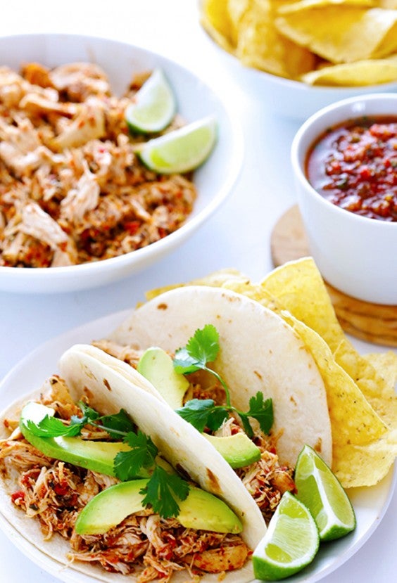 slow-cooker salsa chicken