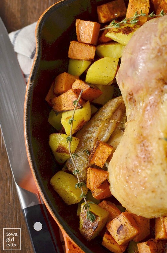 easy roast chicken