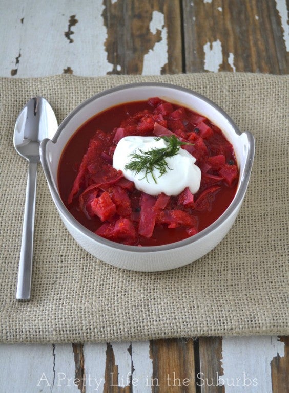 18. Easy Crock-Pot Borscht