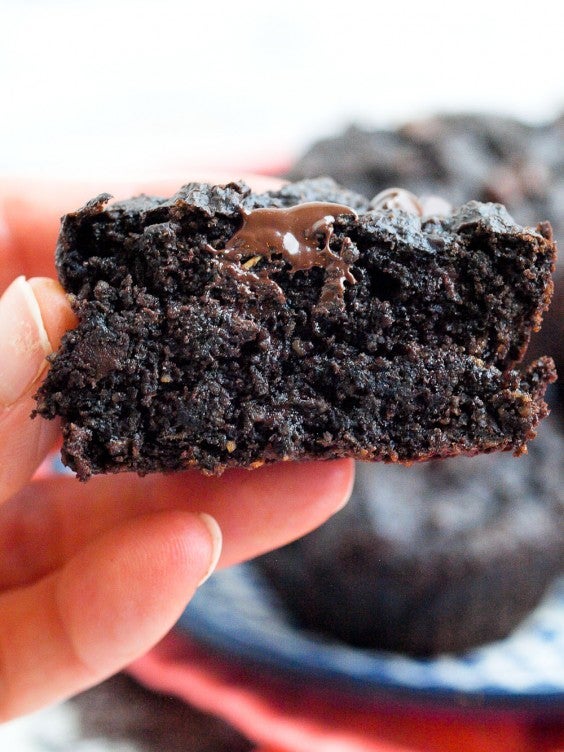 18. Double Chocolate Peanut Butter Muffins With Vegetables