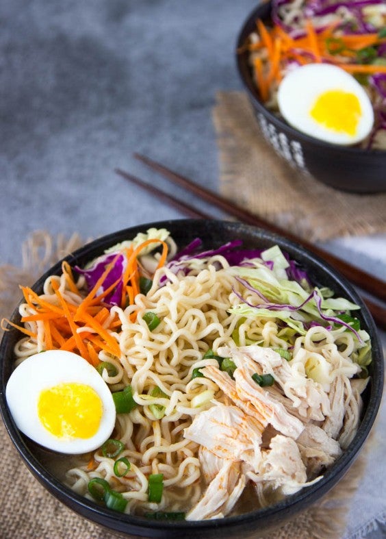 Slow cooker ramen is just as easy (and way healthier) than packaged!