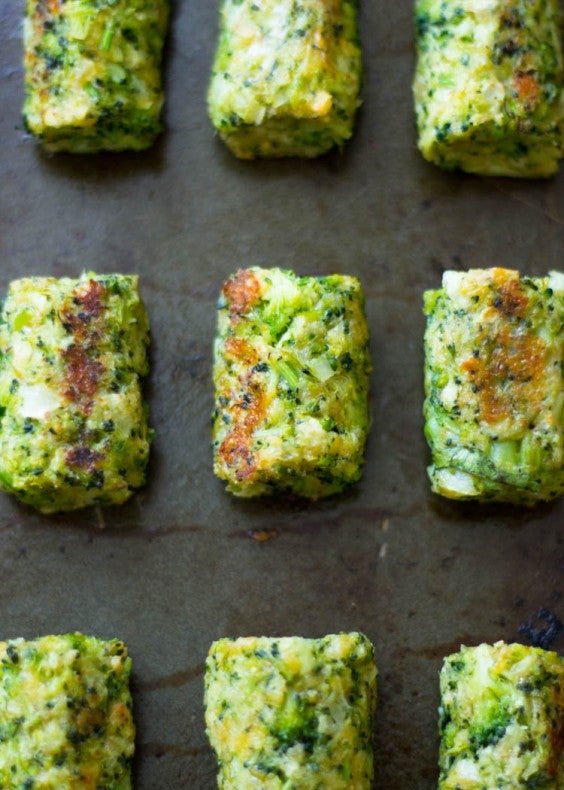 One Pot Meals: Baked Broccoli Tots