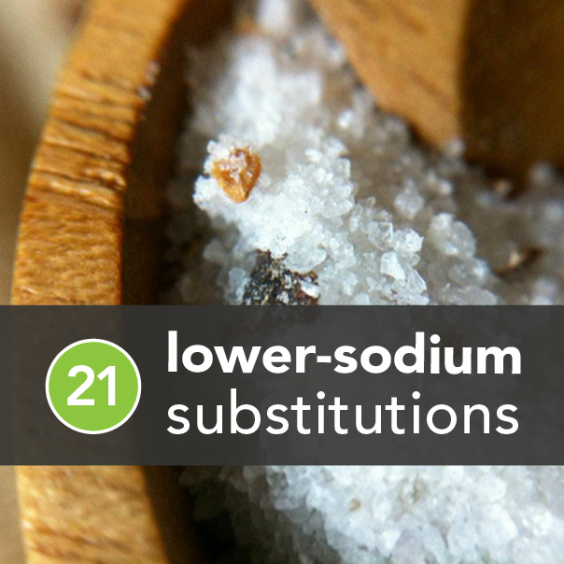 21 Lower-Sodium Substitutions