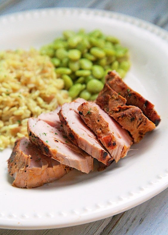 cajun dijon grilled pork tenderloin