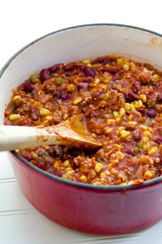 2. Turkey Taco Chili