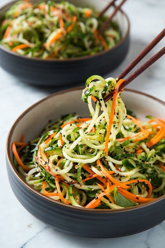 Asian Salad Recipes: Asian Sesame Cucumber Salad