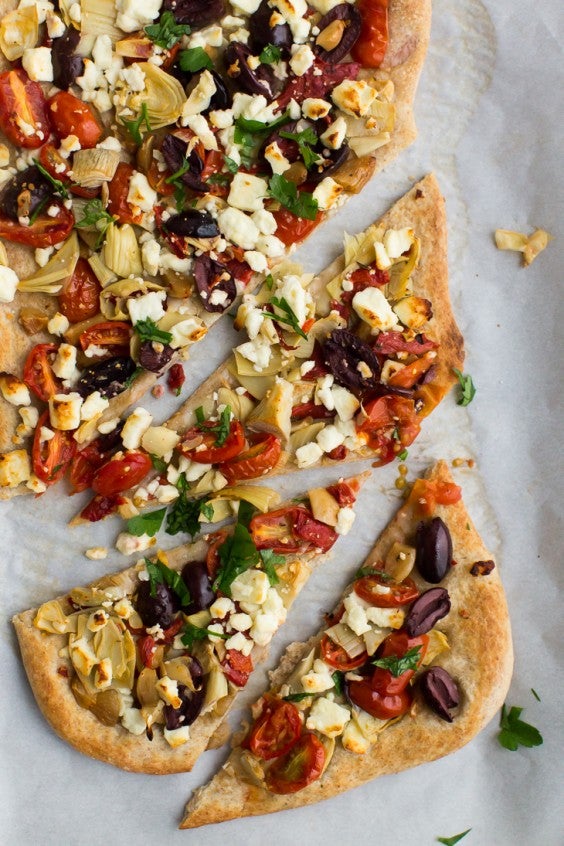 Dinner Recipes: Mediterranean Flatbread