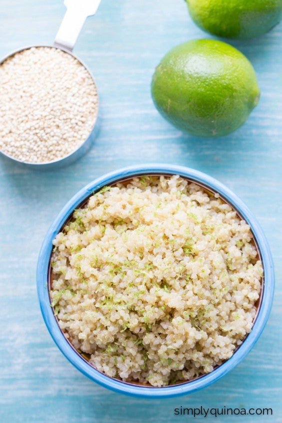 coconut lime quinoa