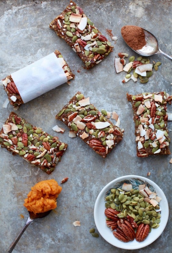 4. Vegan Pumpkin Pie Energy Bars