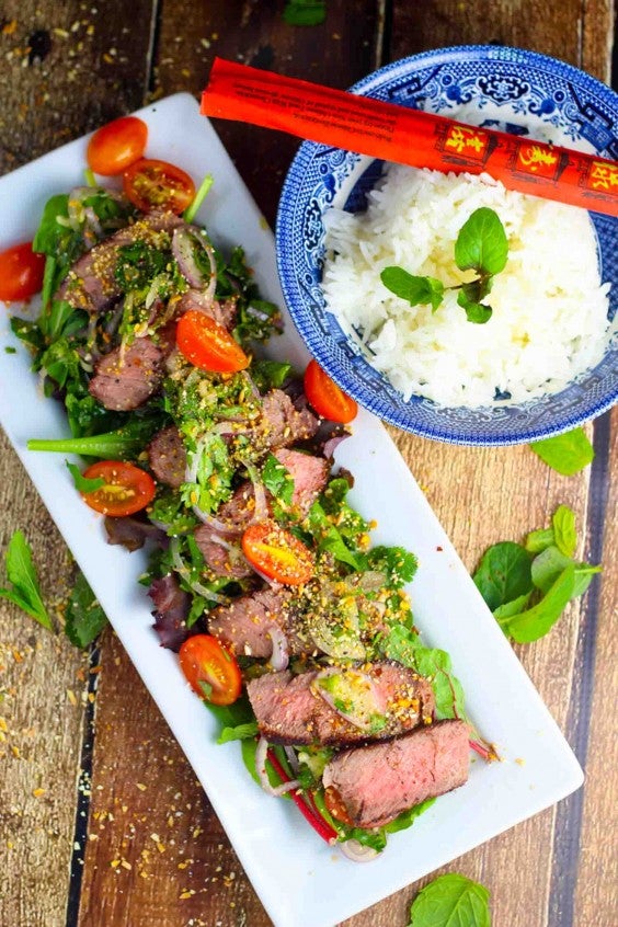 Asian Salad Recipe: Thai Beef Salad