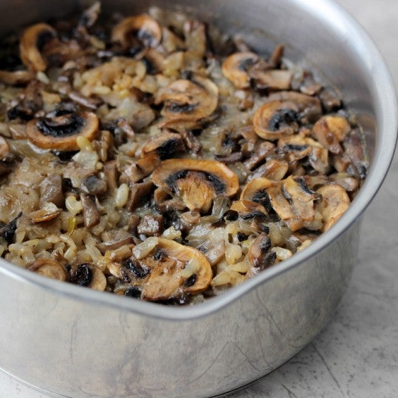 Mushroom Rice Pilaf