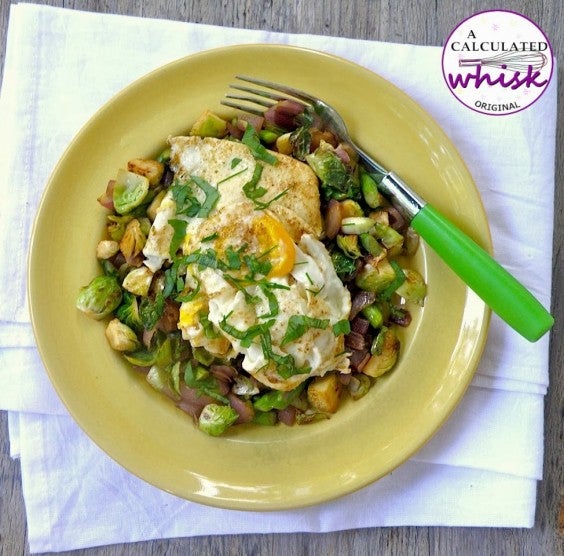 6. Veggie Hash and Eggs