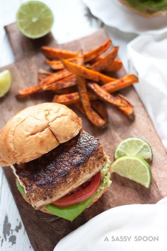 8. Blackened Mahi-Mahi Sandwich