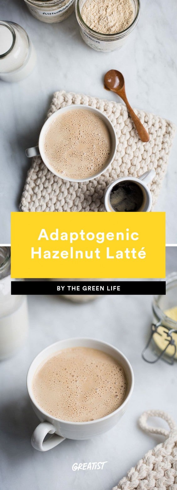 1. Adaptogenic Hazelnut Latté