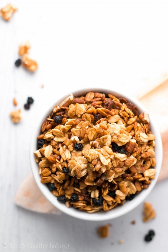 1. Healthy 5-Ingredient Slow Cooker Granola