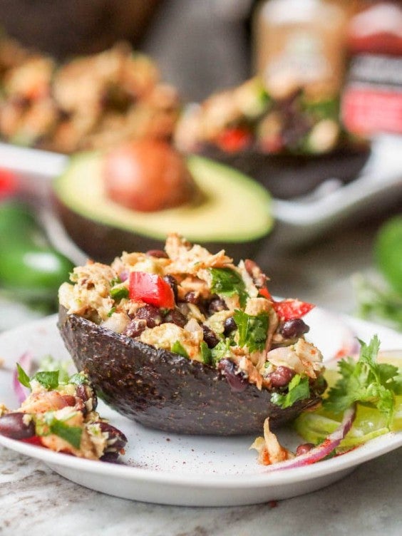 1. Mexican Tuna Avocado Salad