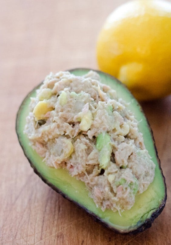 Paleo Snacks: Avocado Tuna Salad