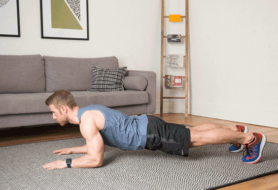 Tricep Push-Up To Mountain Climbers