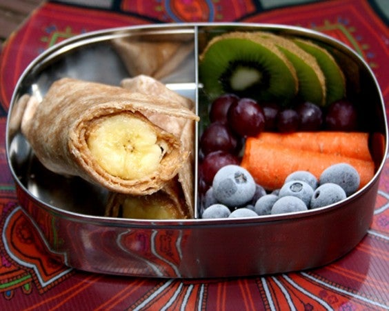 Peanut Butter and Banana Roll-Ups