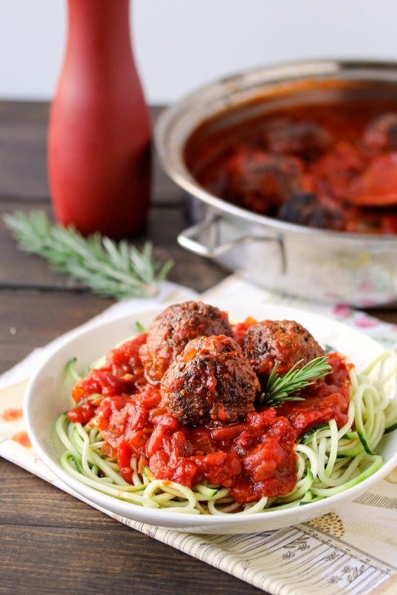 14. Chia Meatballs With Easy Marinara