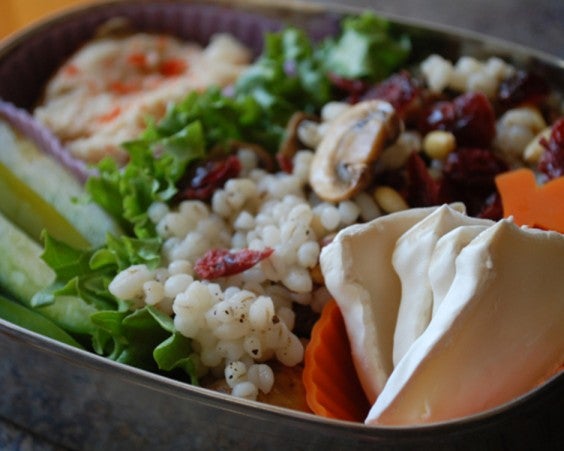 Mushrooms, Barley, and Brie
