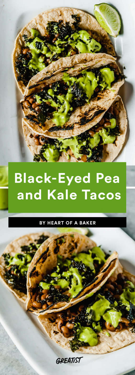 Heart of a Baker_Black-Eyed Peas and Kale Tacos