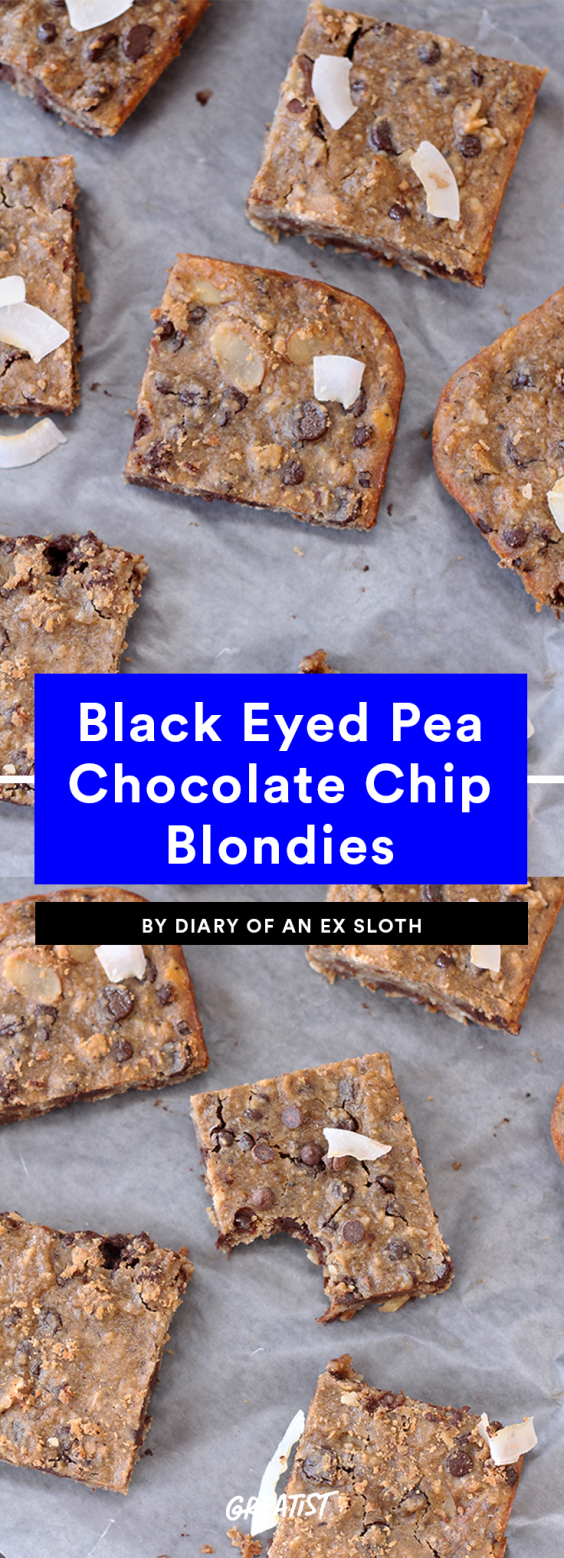 Diary of an Ex Sloth_black eyed pea brownies