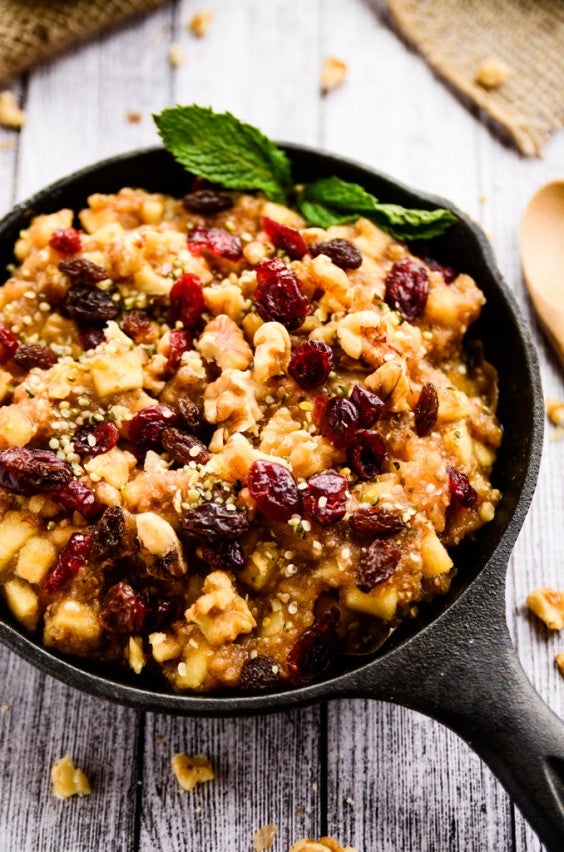 13. Raw Apple Cinnamon Chia Breakfast Bowl