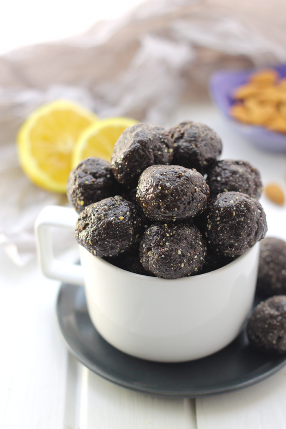 Blueberry Muffin Energy Balls