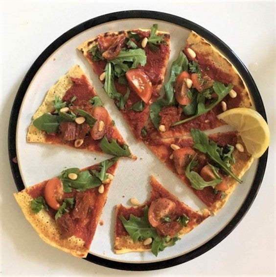 20. Chia Socca Inspired Pizza