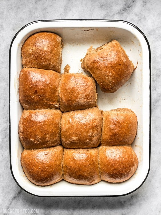 14. Sweet Molasses Dinner Rolls